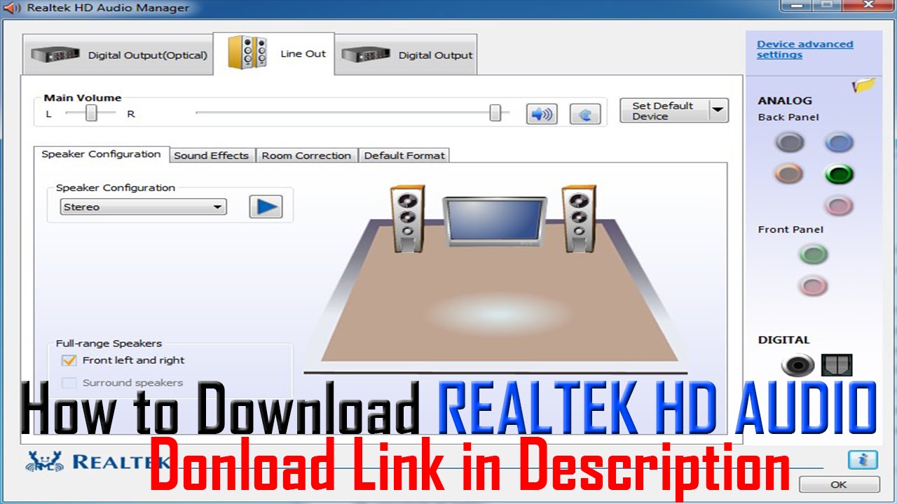 realtek high definition audio download 64